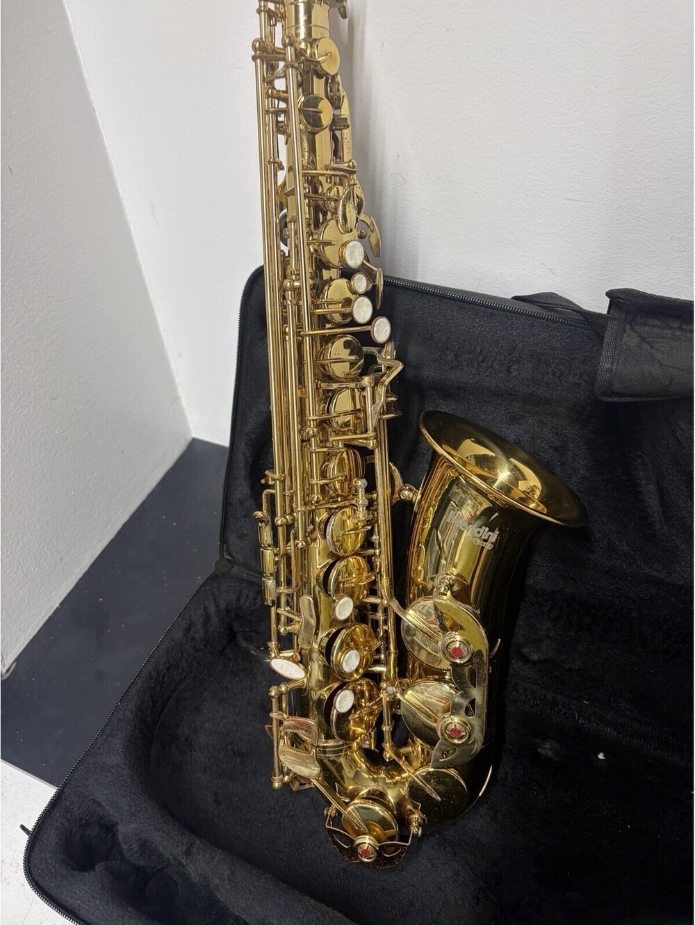 Mendini by Cecilio Alto Saxophone w/ Case, Strap,Chromatic Tuner Metronome - Picture 2 of 15